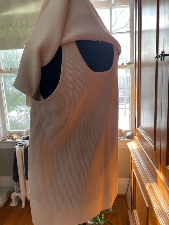 & Other Stories high neck knit sweater w/ cape back and sleeves in white Size M - Picture 9 of 16